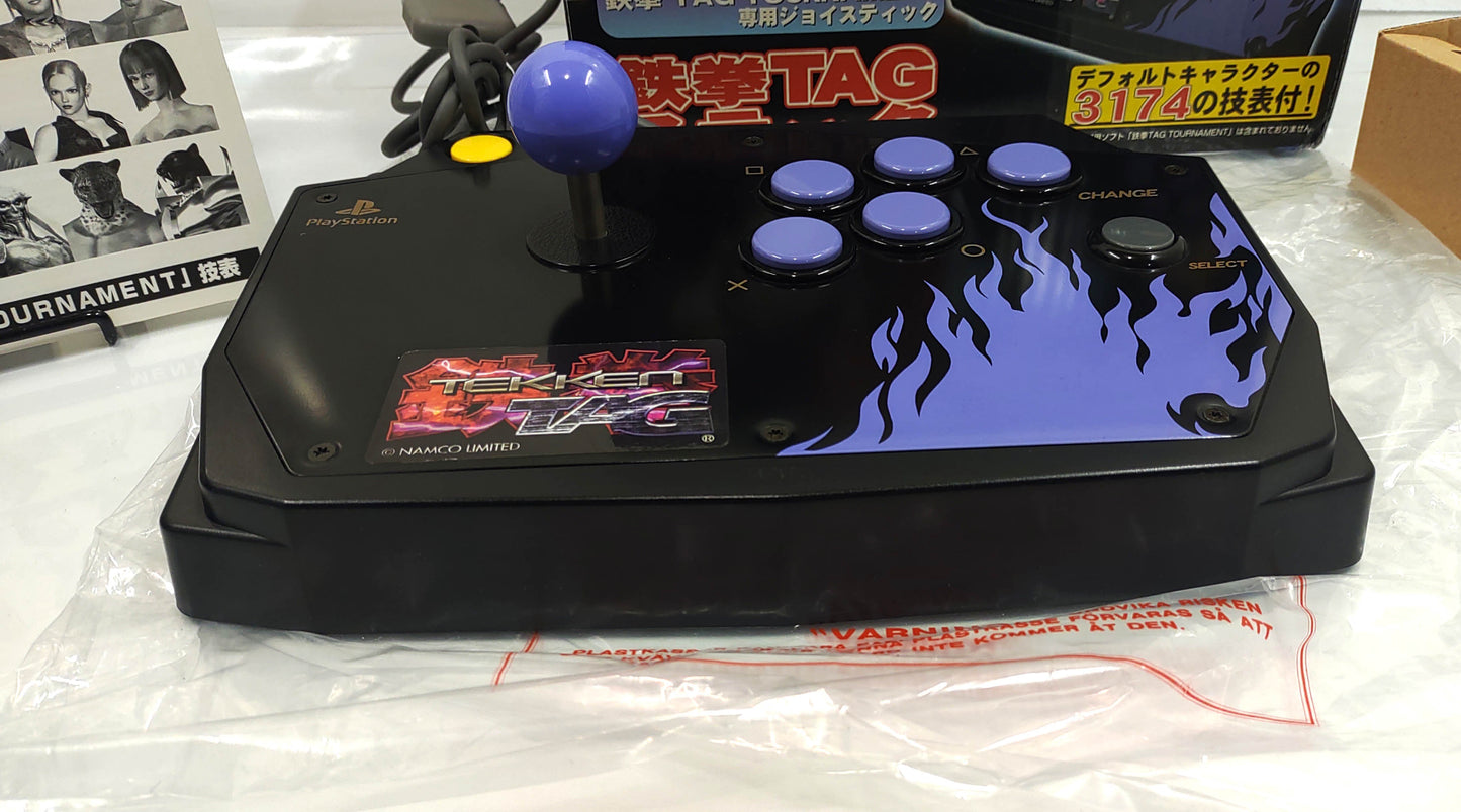 Controle Arcade Tekken Tag – Joystick Hori para PlayStation 2 (PS2)
