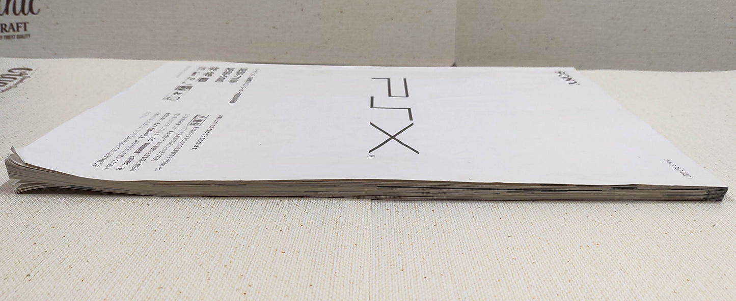 Manual de Instruções Sony PSX DESR-5100 / 7100 – Original Autêntico