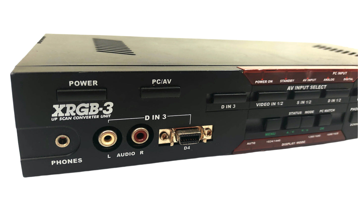 MICOMSOFT SCAN CONVERTER XRGB-3 Japanese - RARO !!