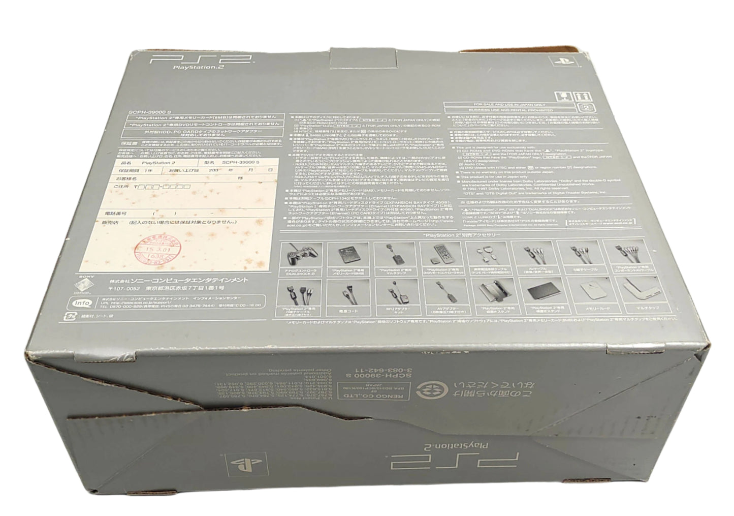 Sony Playstation 2 SCPH39000 Silver Limited Edition - FRETE GRÁTIS!