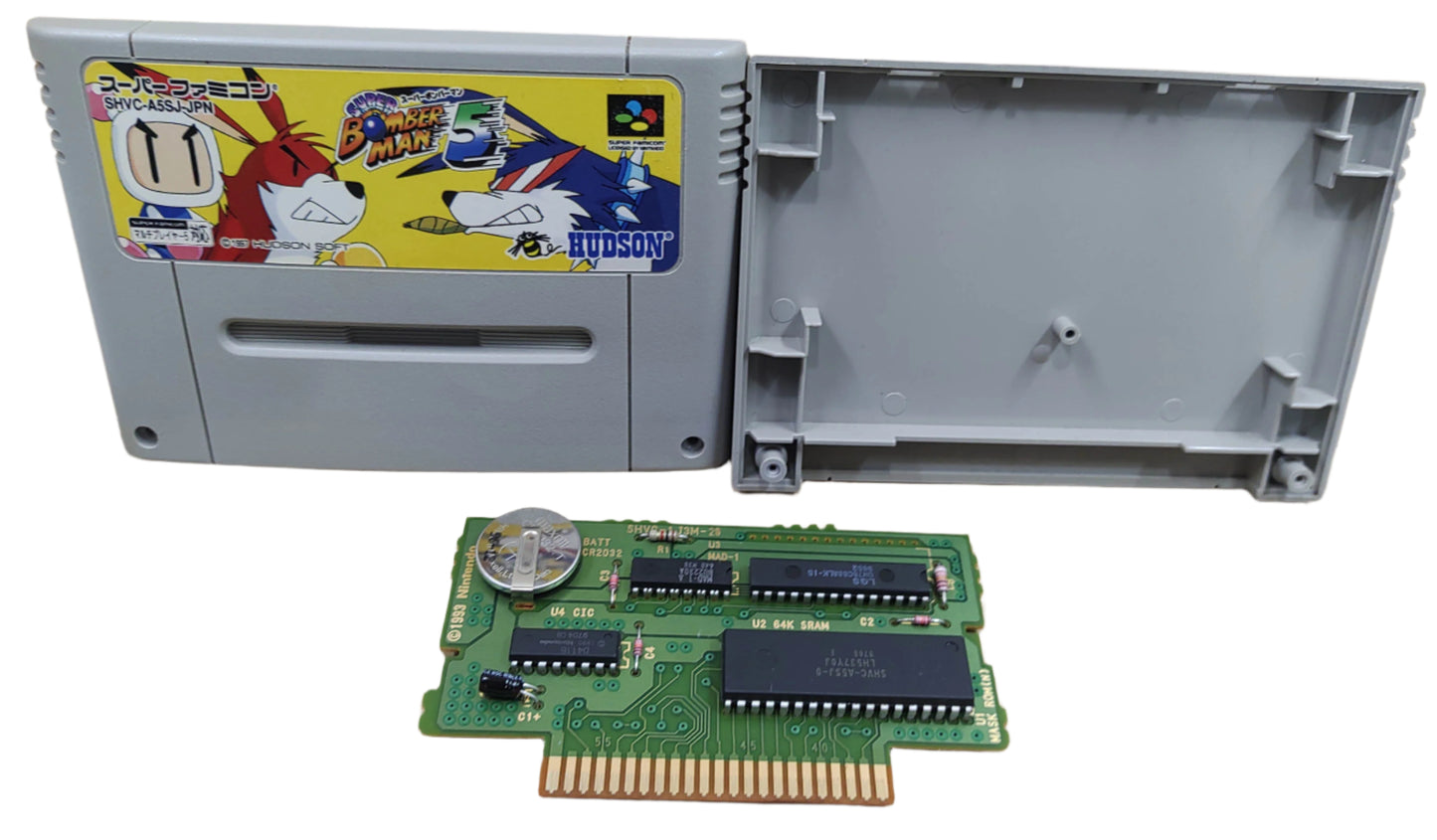 Super Bomberman 5 - Super Famicom / SNES