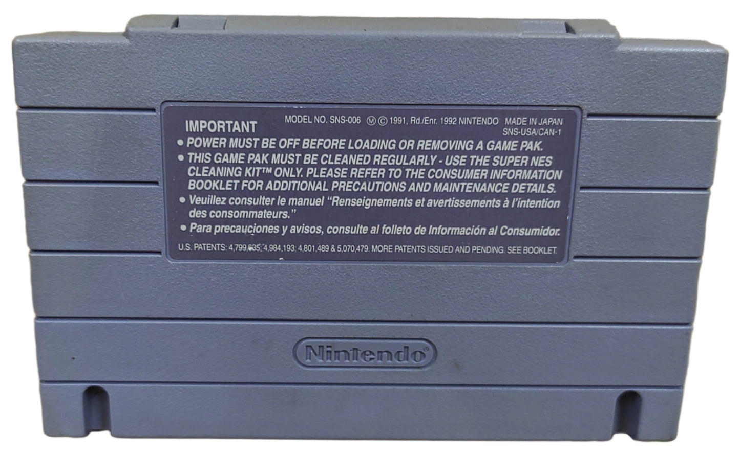 Fifa International Soccer -  SNES / Super Famicom