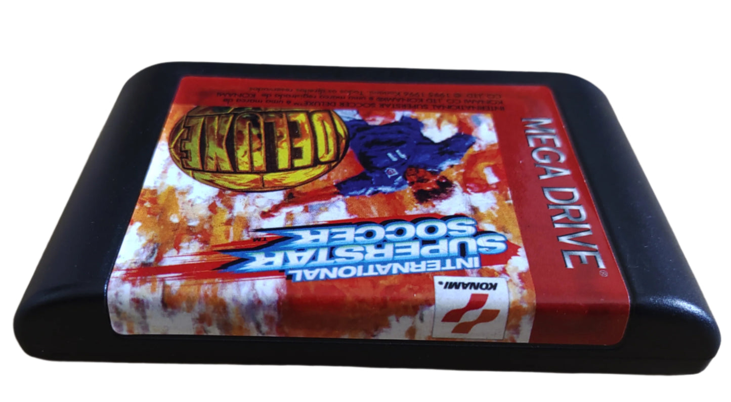 International Super Star Soccer Deluxe - Sega Mega Drive [Tectoy]