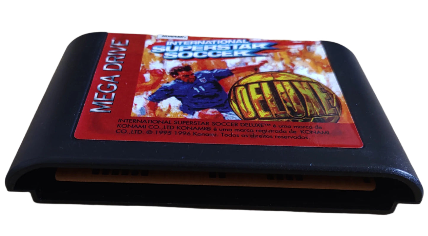 International Super Star Soccer Deluxe - Sega Mega Drive [Tectoy]