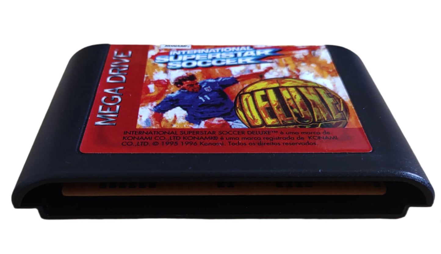 International Super Star Soccer Deluxe - Sega Mega Drive [Tectoy]