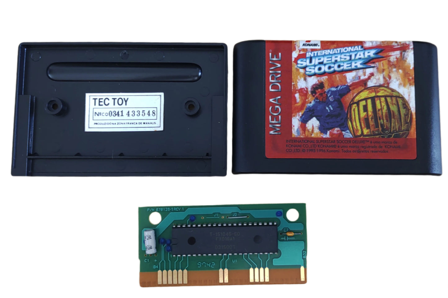 International Super Star Soccer Deluxe - Sega Mega Drive [Tectoy]