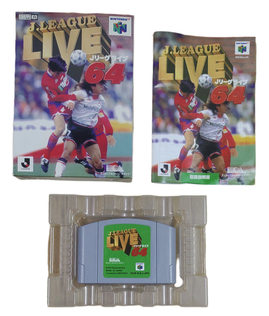 J.League Live 64 - Nintendo 64