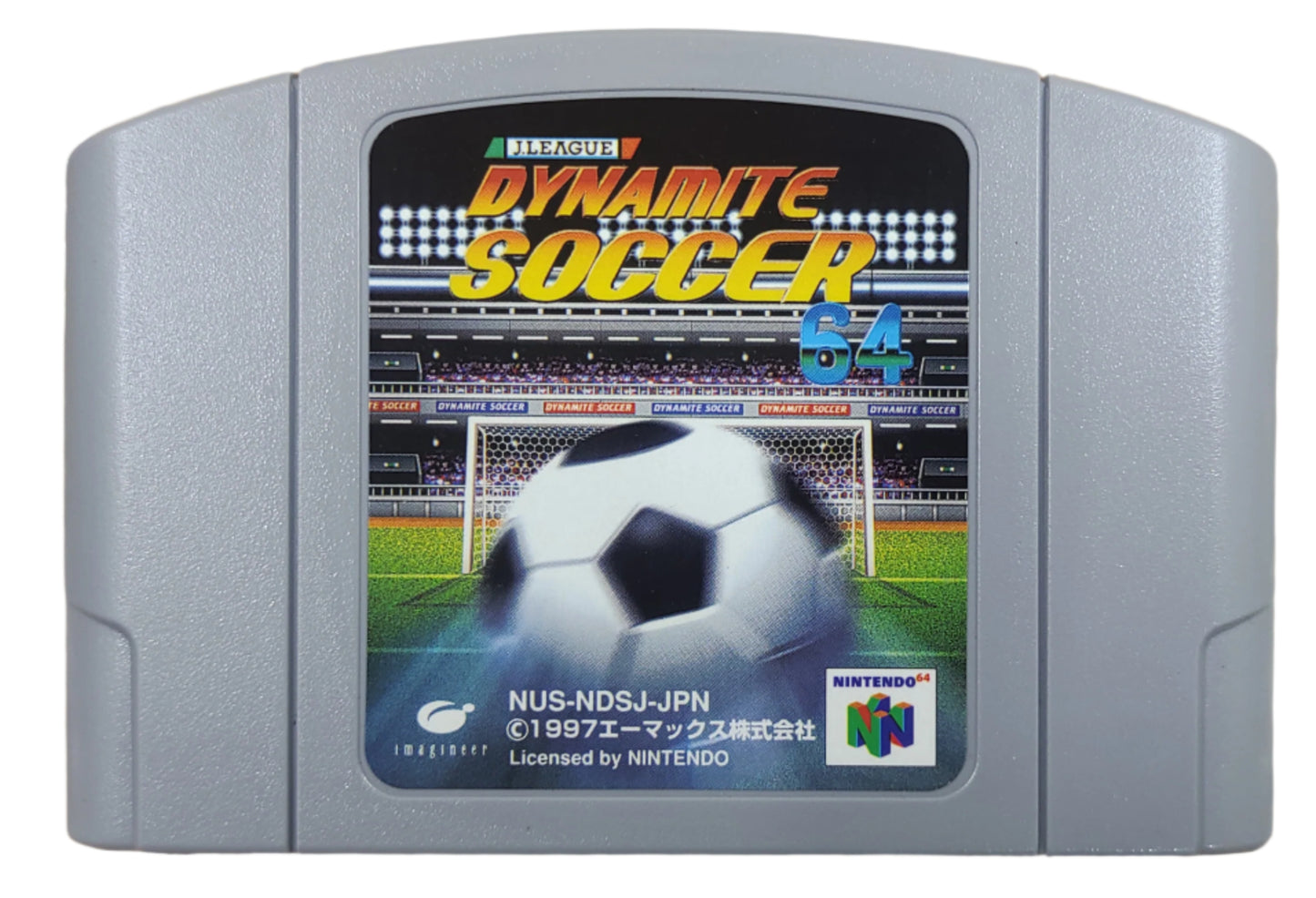 J.League Dynamite Soccer 64 - Nintendo 64