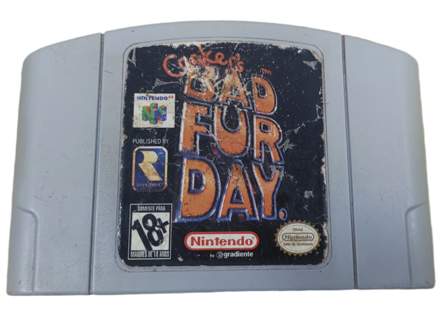 Conker's Bad Fur Day - Nintendo 64 - Versão Gradiente