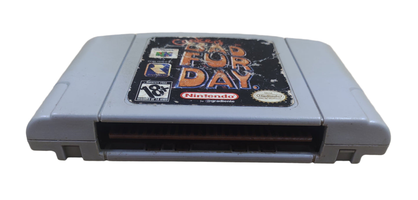 Conker's Bad Fur Day - Nintendo 64 - Versão Gradiente
