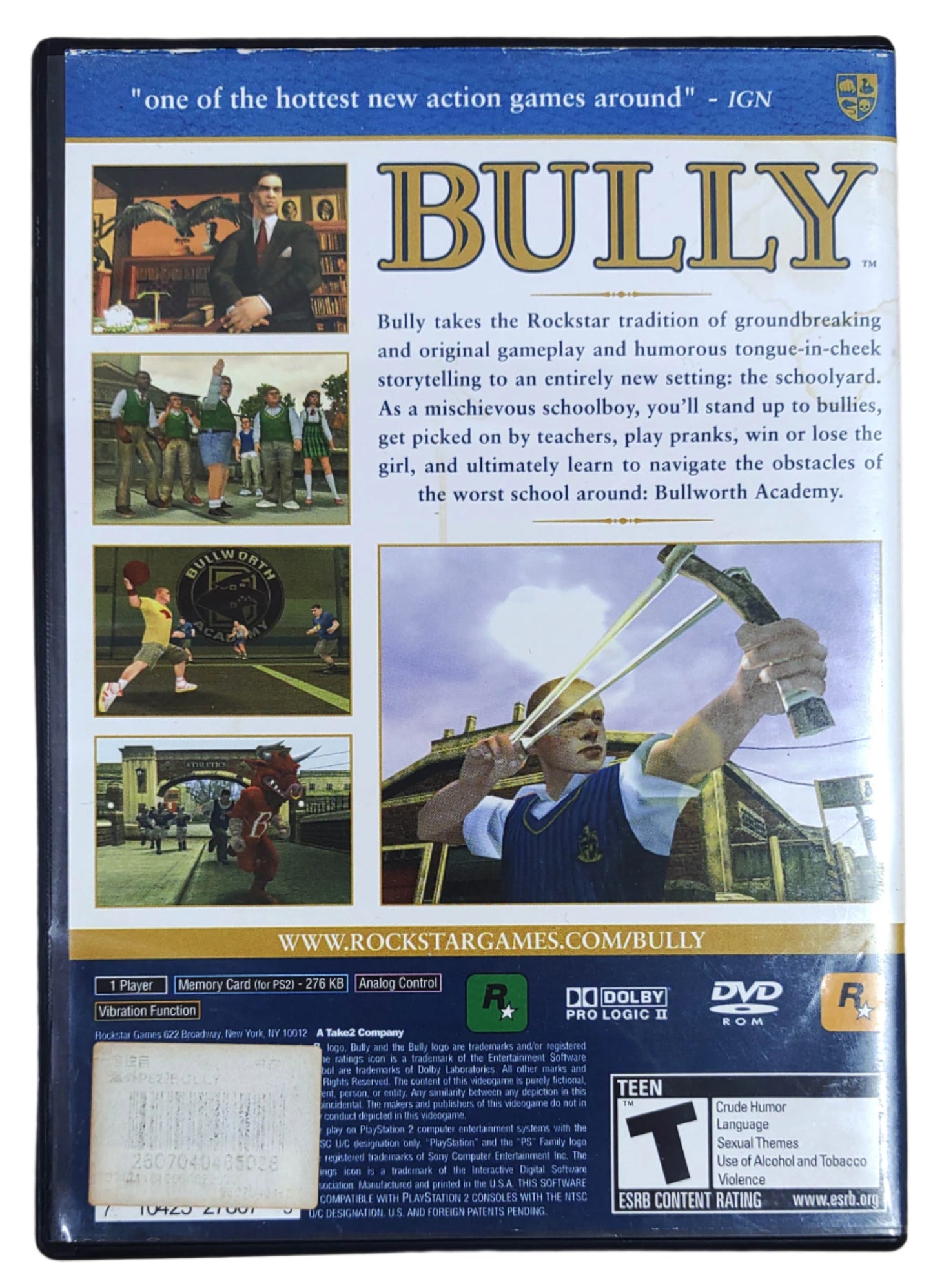 Bully - Sony Playstation 2 PS2