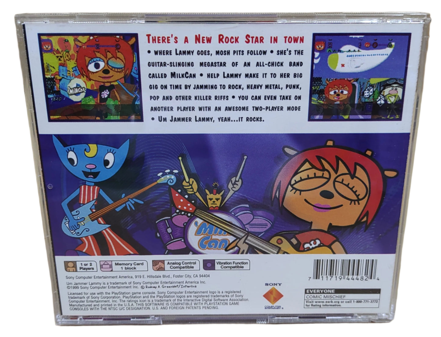 Um Jammer Lammy - Sony Playstation PS1