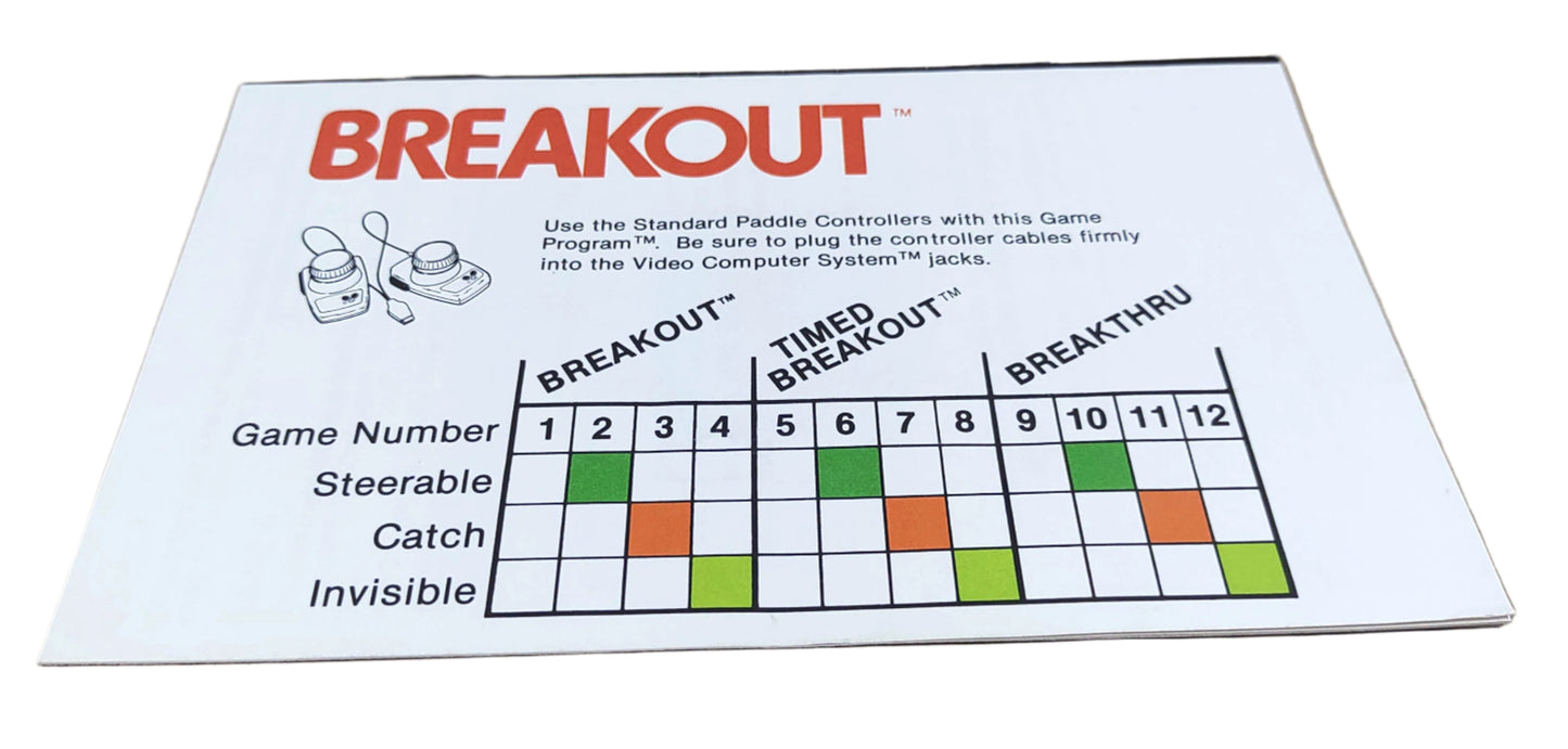 Breakout - Atari 2600