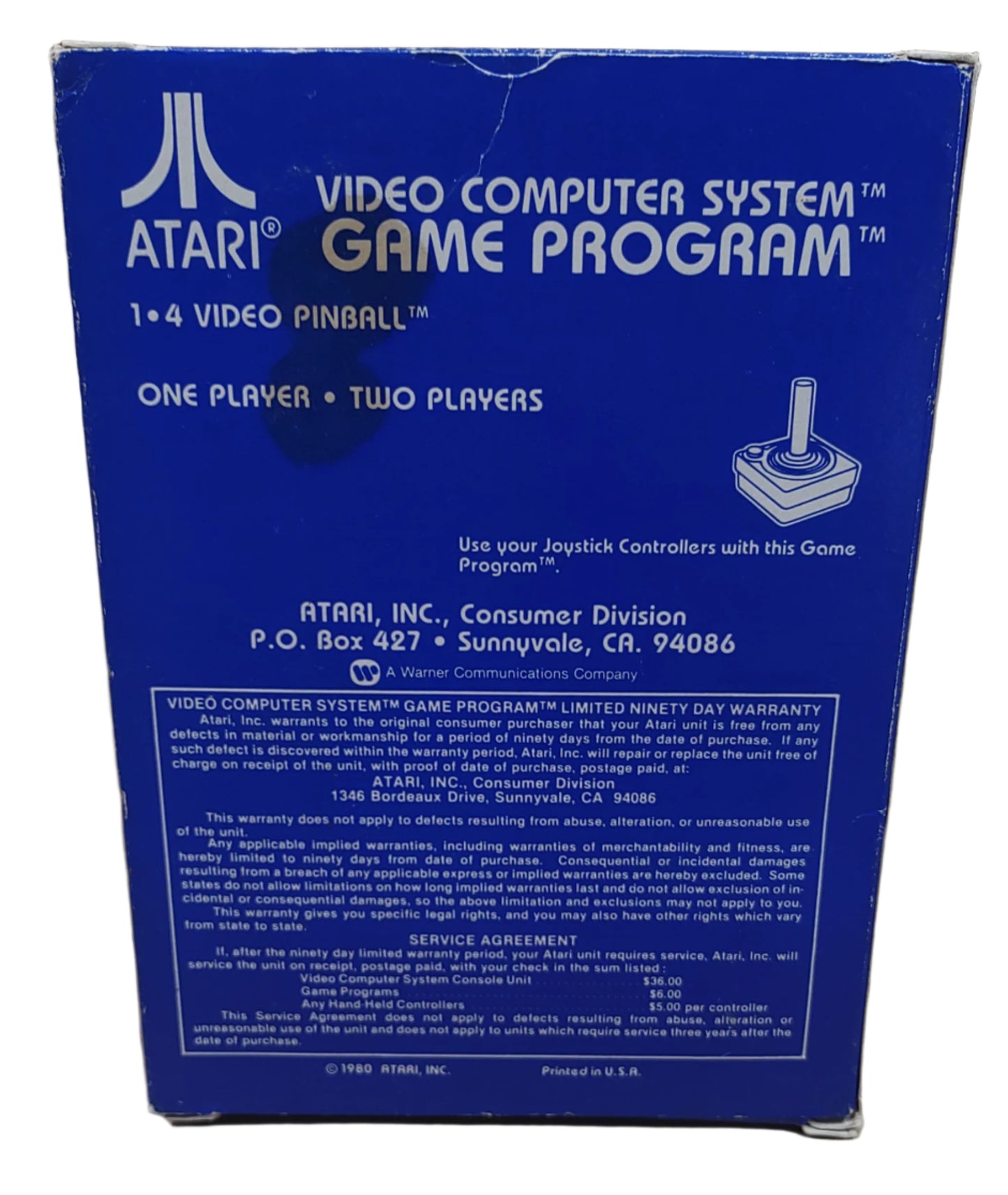 Video Pinball - Atari 2600