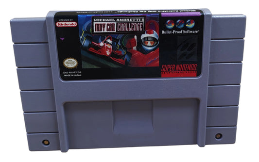 Michael Andretti's Indy Car Challenge -  SNES / Super Famicom