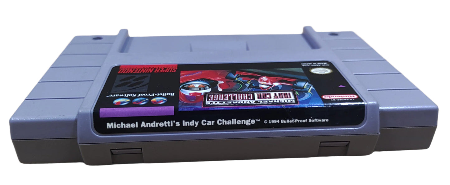 Michael Andretti's Indy Car Challenge -  SNES / Super Famicom