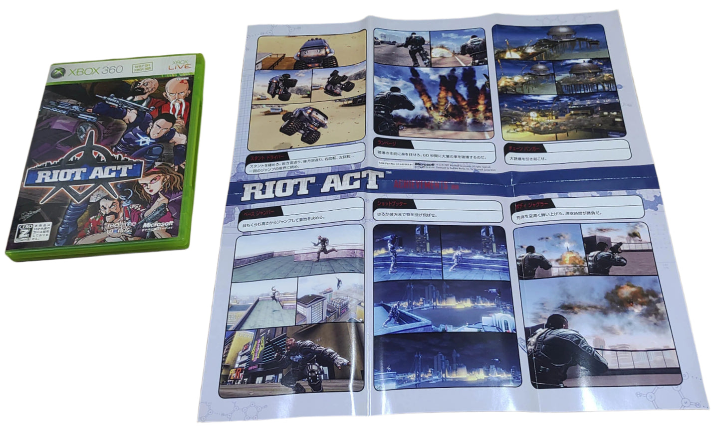 Riot Act ( Crackdown )  - Xbox 360