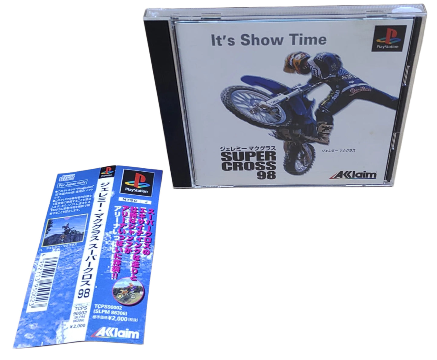 Jeremy McGrath SuperCross 98 - Sony Playstation PS1