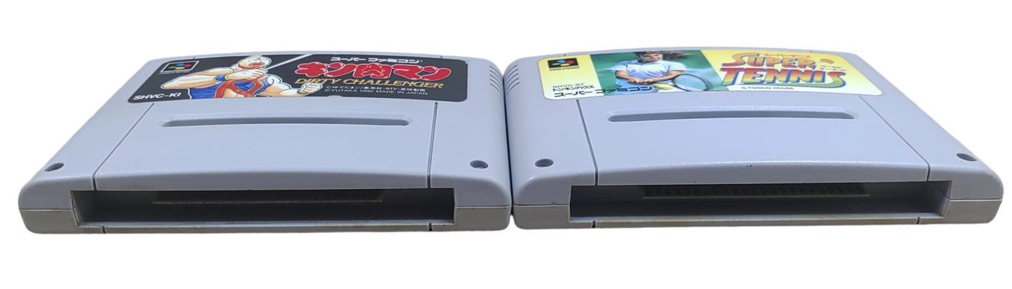 Dirty Challenger + Super Tennis - Super Famicom / SNES