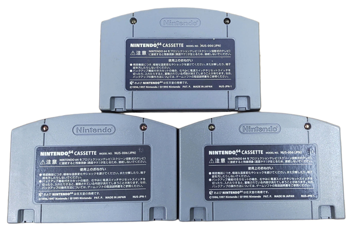 Lote 3 Games - Nintendo 64