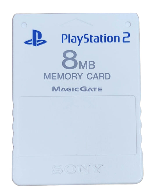 Memory Card Original Branco SCPH10020 - Sony Playstation 2 PS2