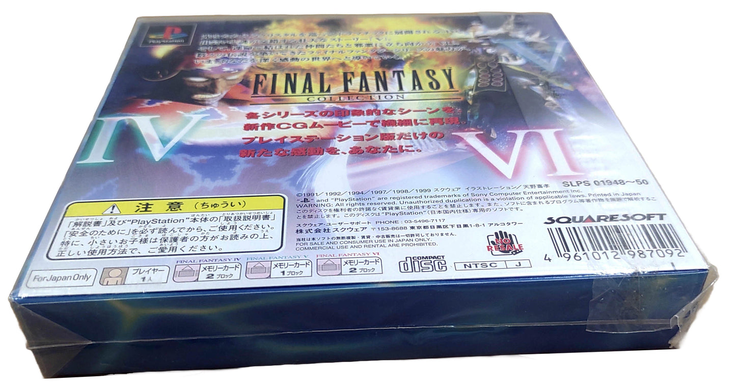 Final Fantasy Collection - NOVO!! - Sony Playstation PS1