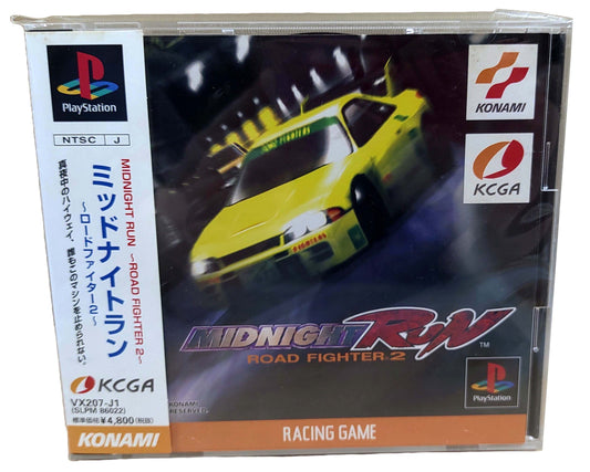 MidNight Run: Road Fighter 2 - Sony Playstation PS1