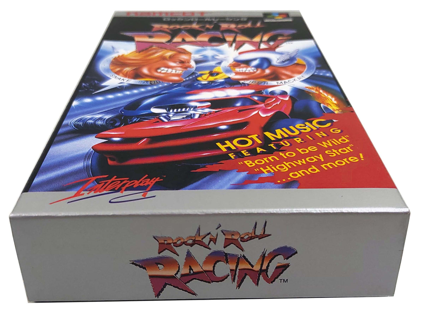 Rock N' Roll Racing - Super Famicom / SNES - NOVO!!