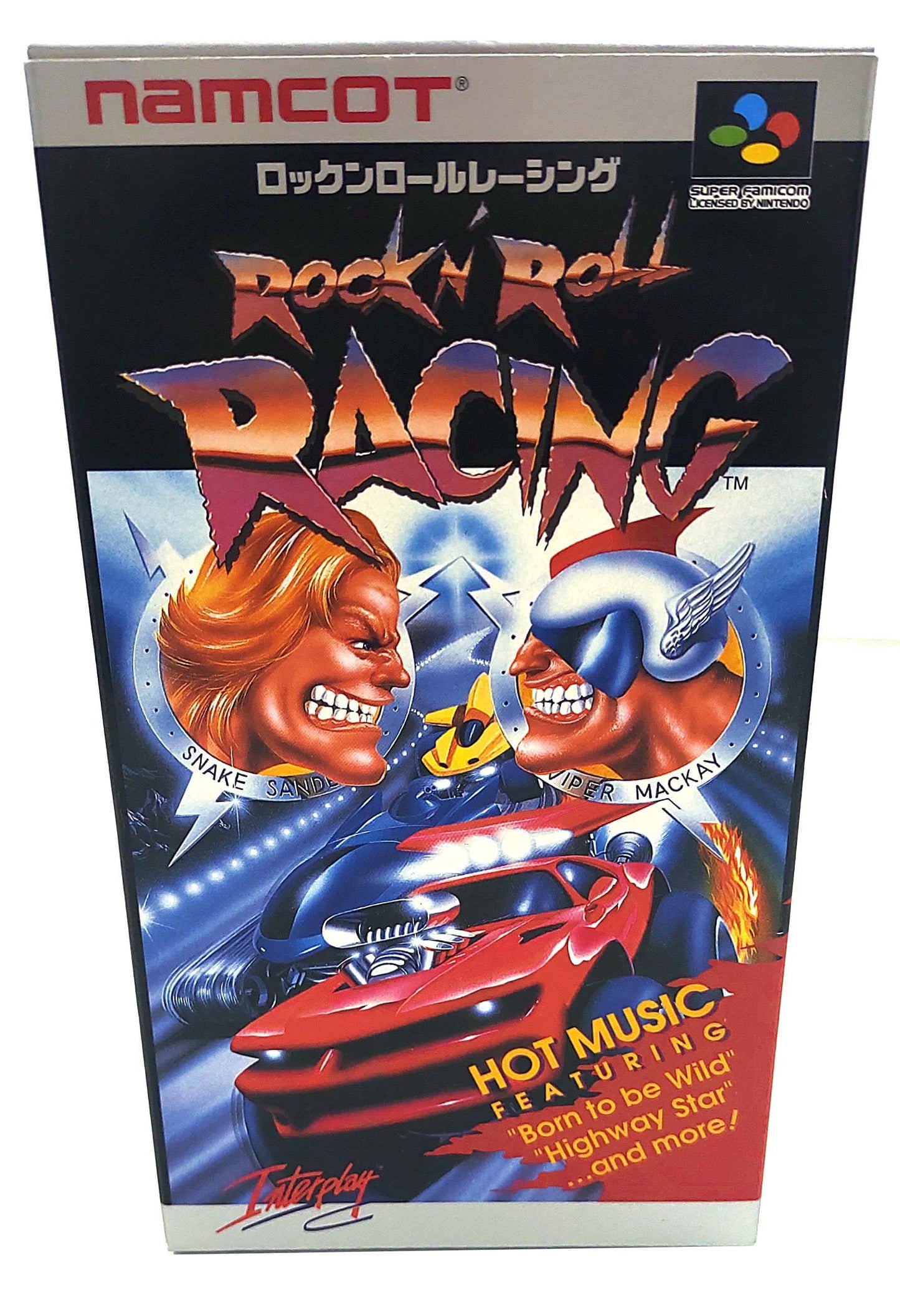 Rock N' Roll Racing - Super Famicom / SNES - NOVO!!