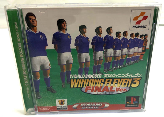 World Soccer Winning Eleven 3 Final Ver. - Sony Playstation PS1