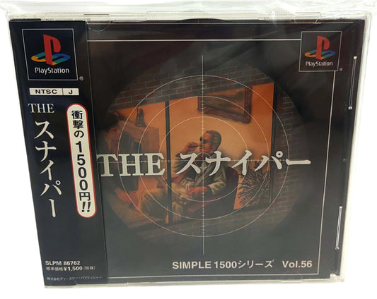 The Simple 1500 Series: Vol.56 - The Sniper - Sony Playstation PS1