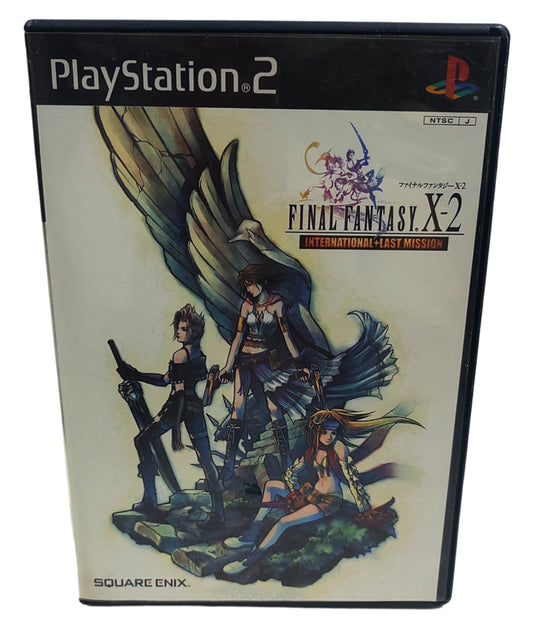 Final Fantasy X-2 International + Last Mission - Sony Playstation 2 PS2