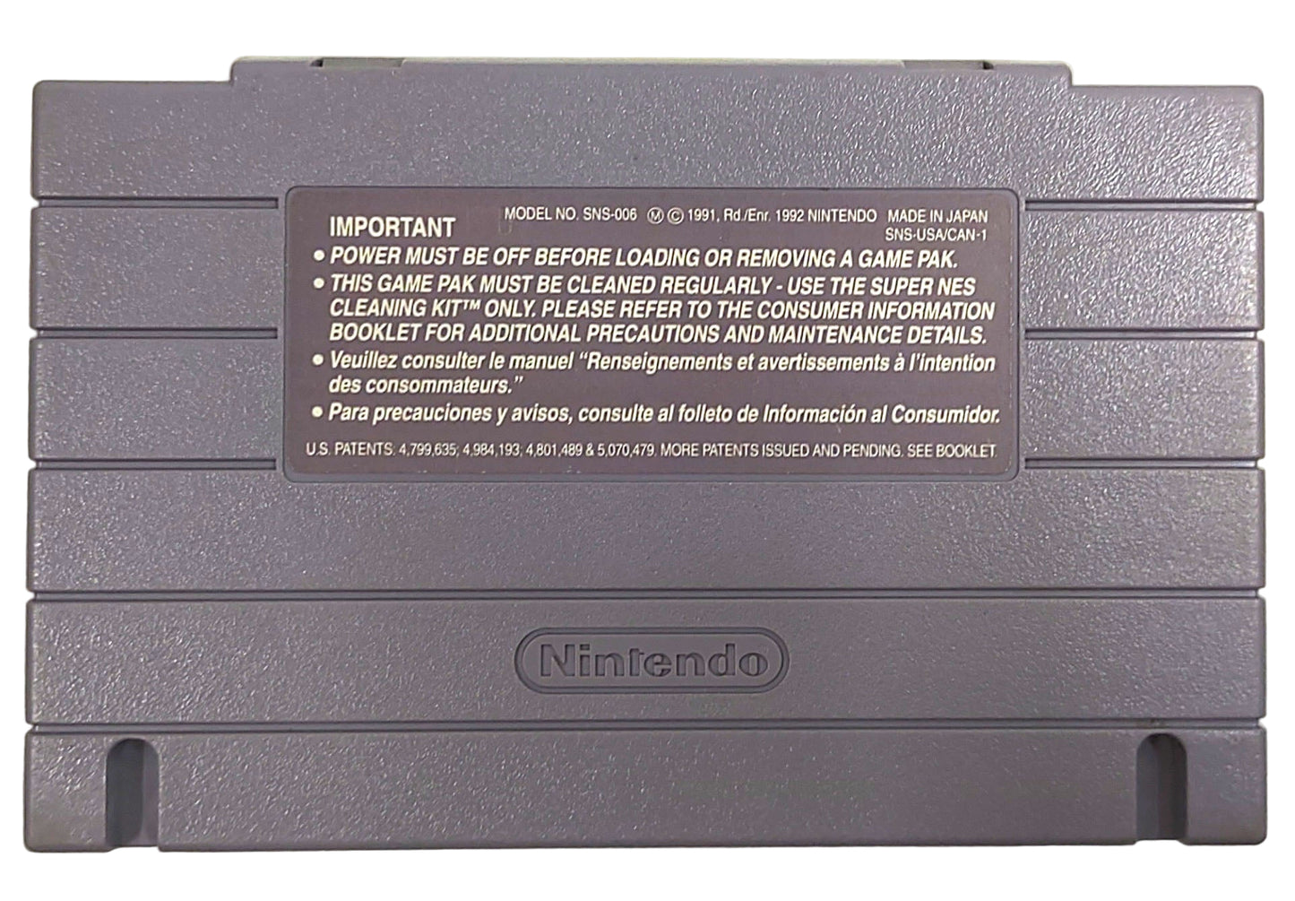 Super Ghouls 'n Ghosts -  SNES / Super Famicom