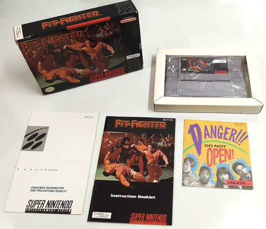 Pit-Fighter - SNES / Super Famicom