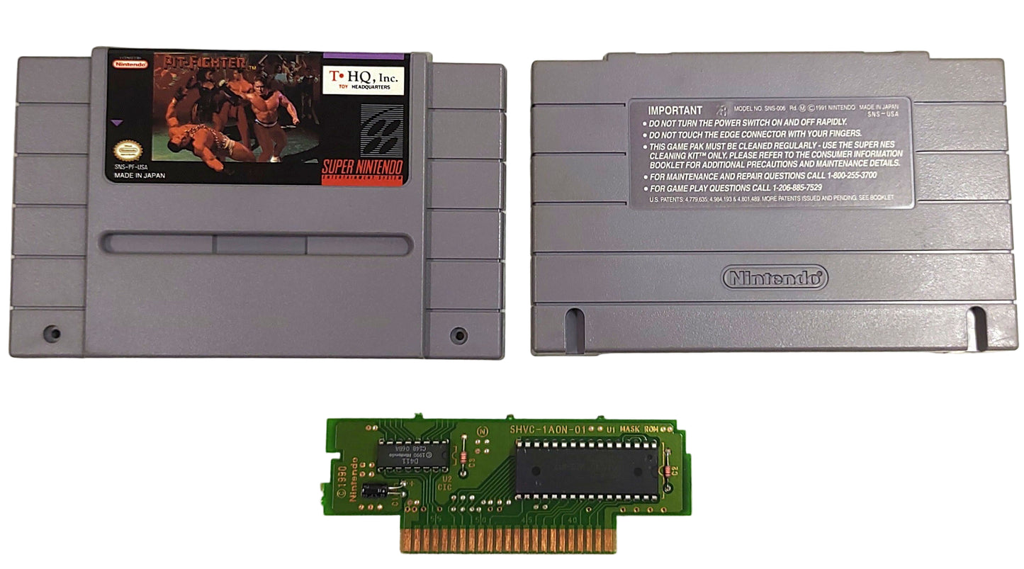 Pit-Fighter - SNES / Super Famicom