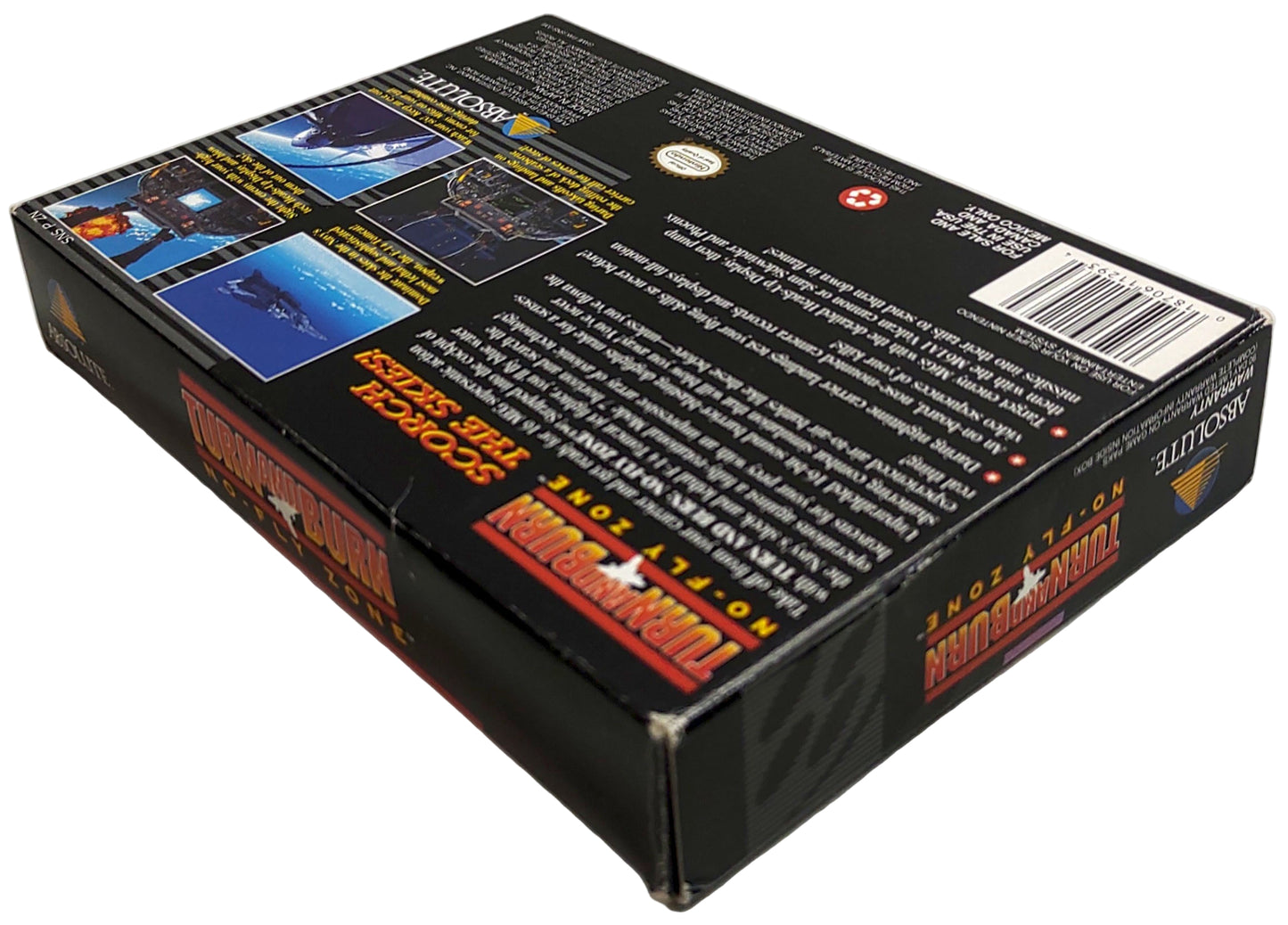 Turn and Burn - No-Fly Zone - SNES / Super Famicom