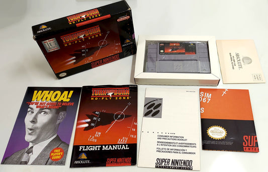 Turn and Burn - No-Fly Zone - SNES / Super Famicom