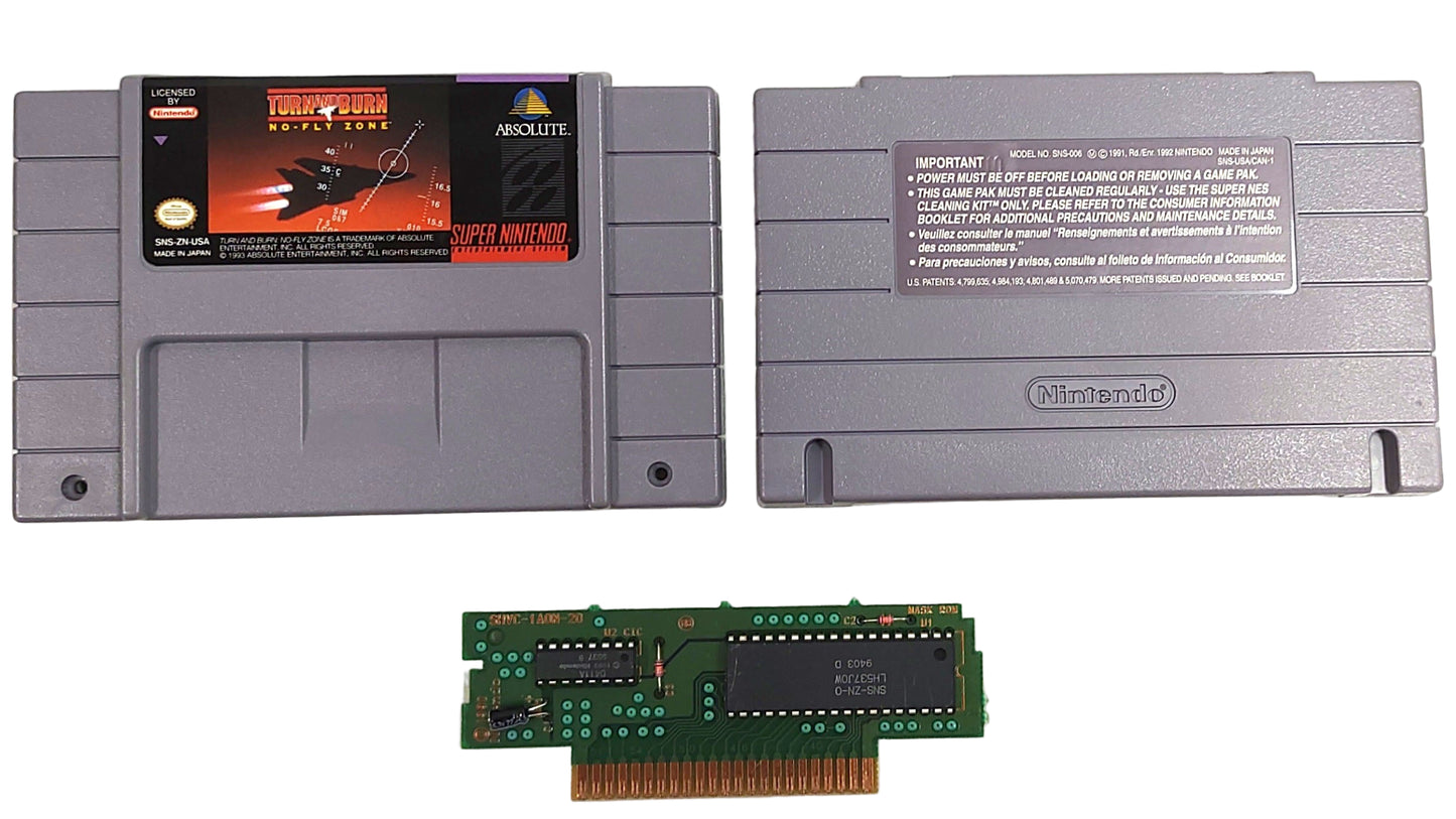 Turn and Burn - No-Fly Zone - SNES / Super Famicom