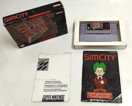 Sim City - SNES / Super Famicom