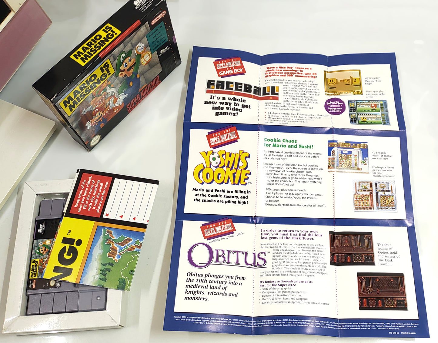 Mario is Missing! - SNES / Super Famicom