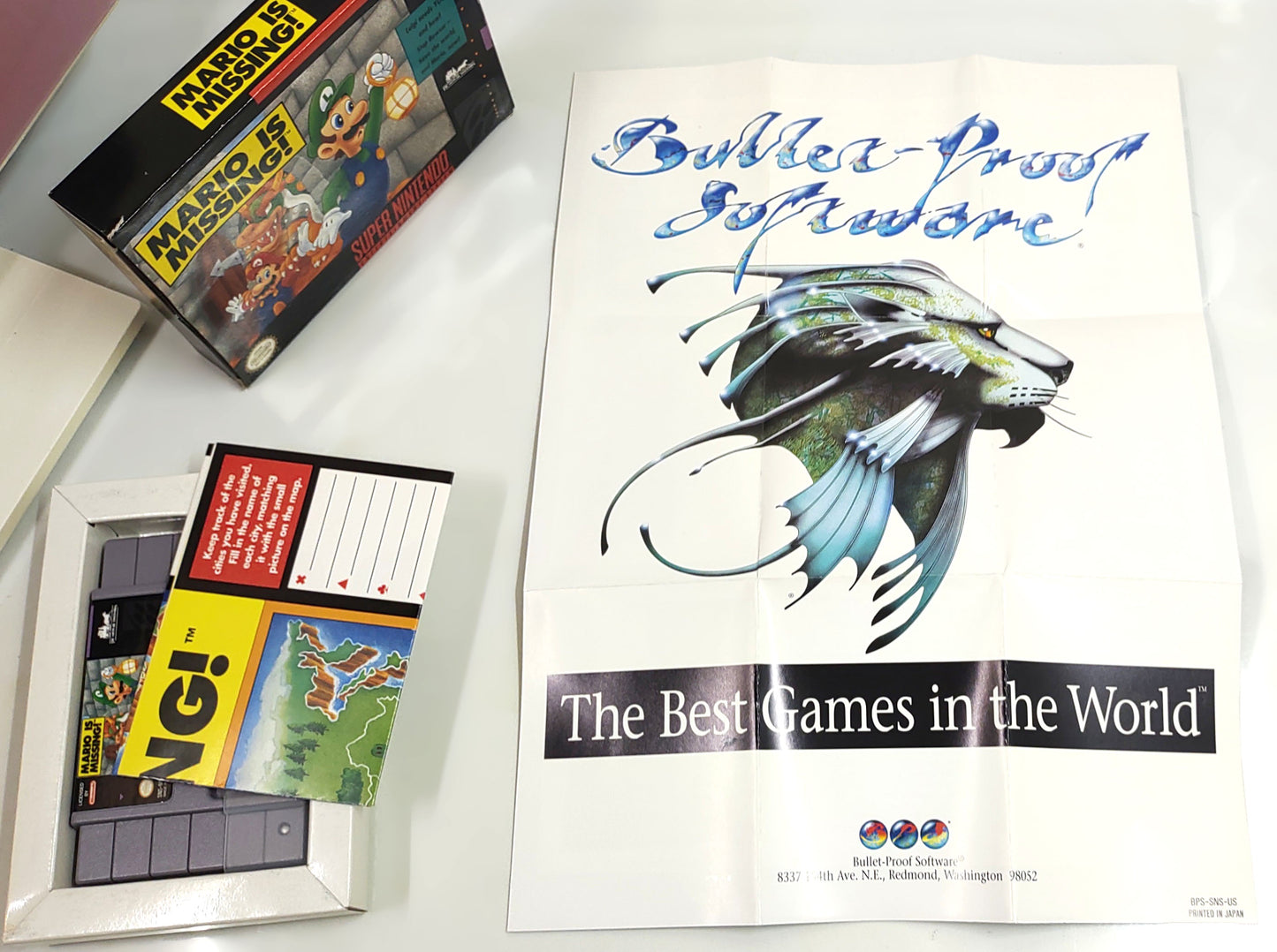 Mario is Missing! - SNES / Super Famicom