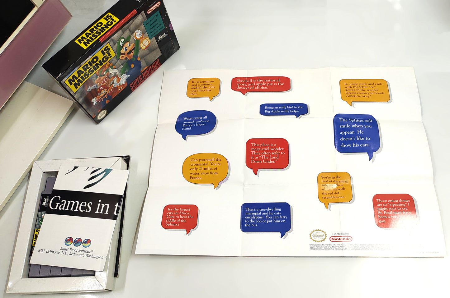 Mario is Missing! - SNES / Super Famicom