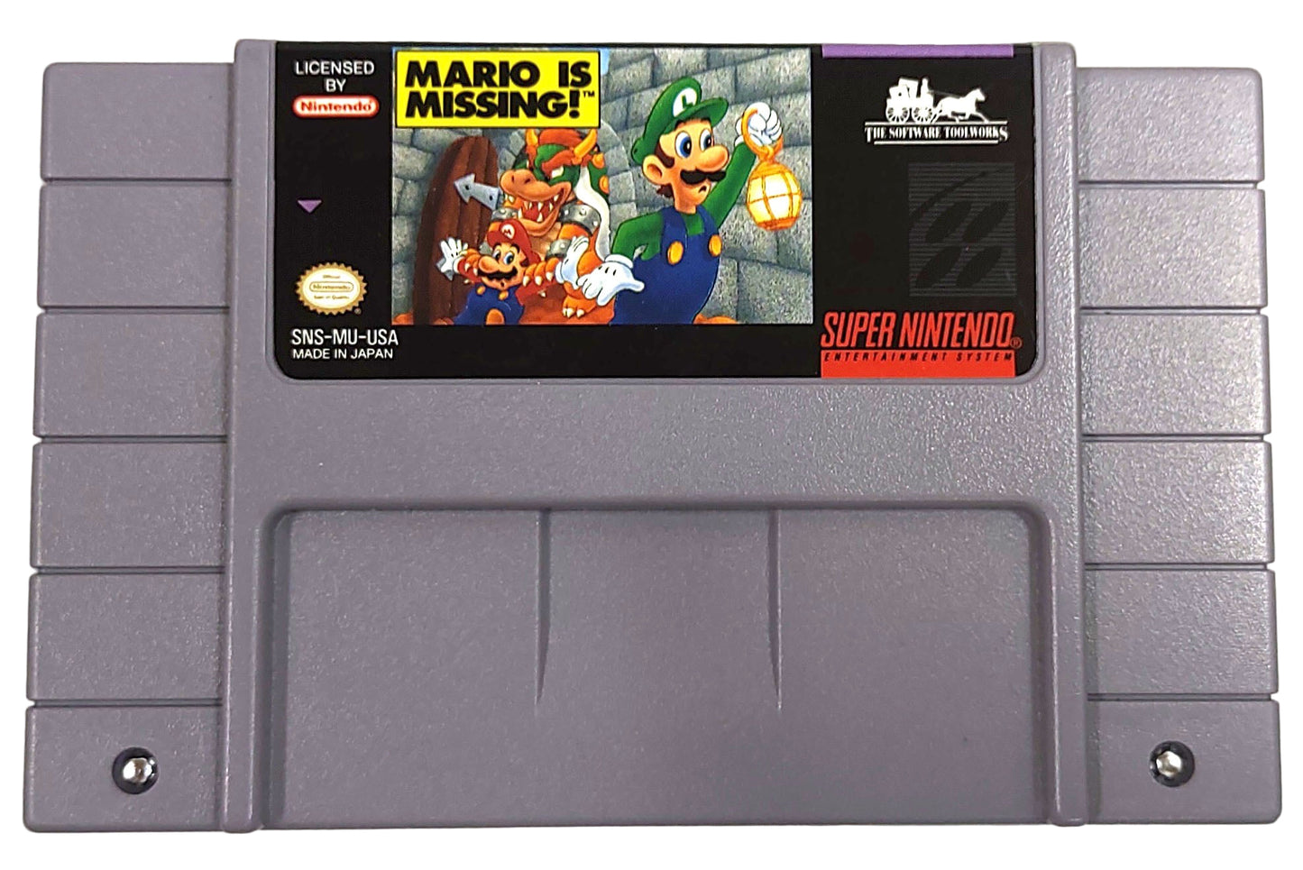 Mario is Missing! - SNES / Super Famicom