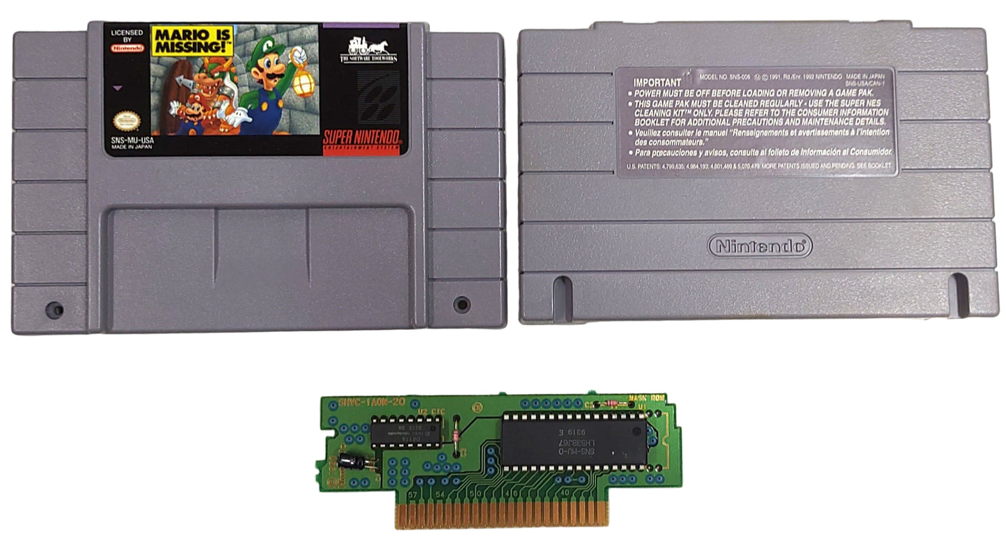 Mario is Missing! - SNES / Super Famicom