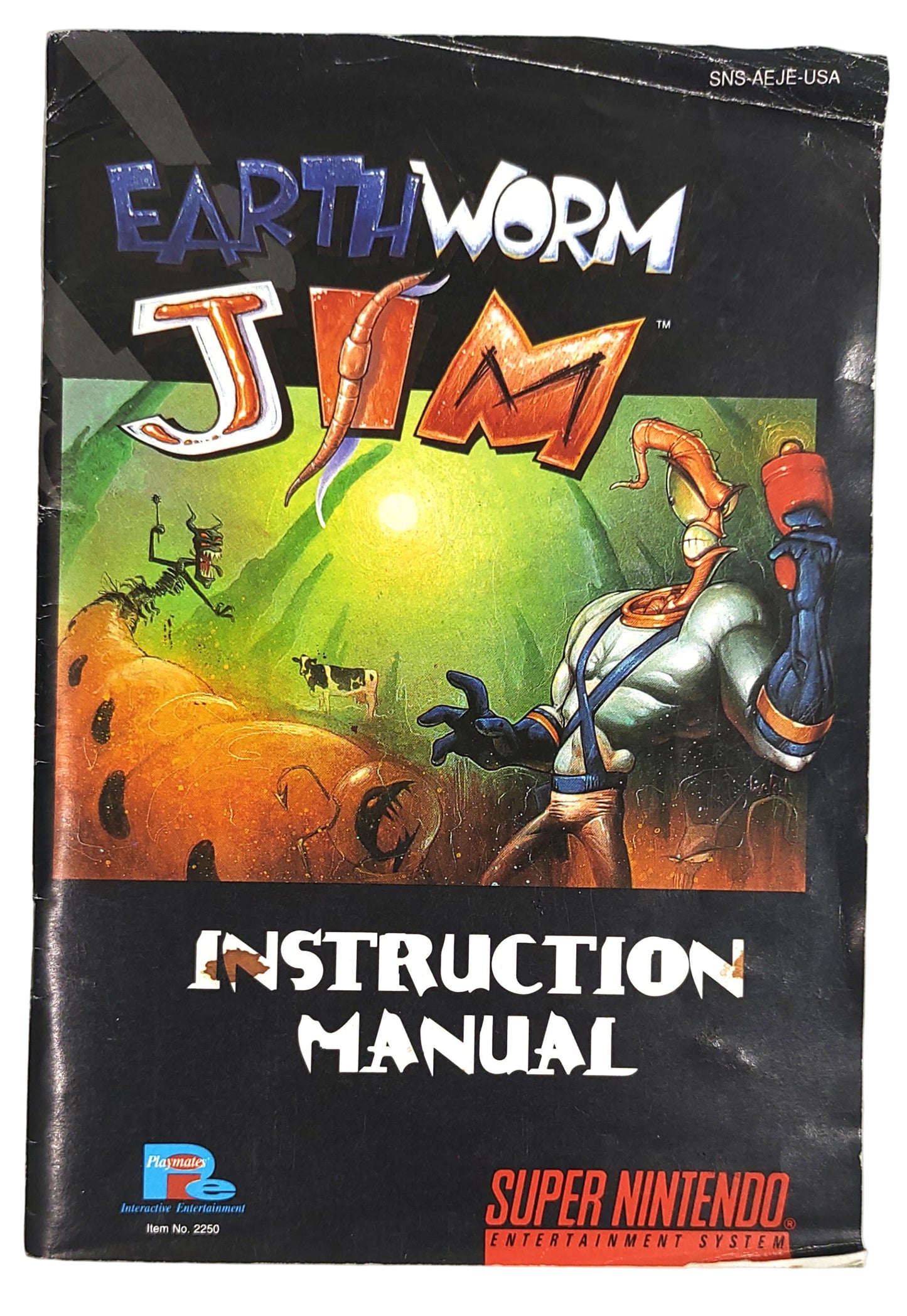 EarthWorm JIM - SNES / Super Famicom