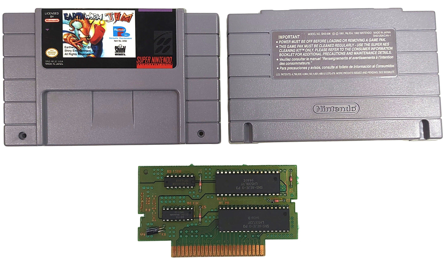 EarthWorm JIM - SNES / Super Famicom