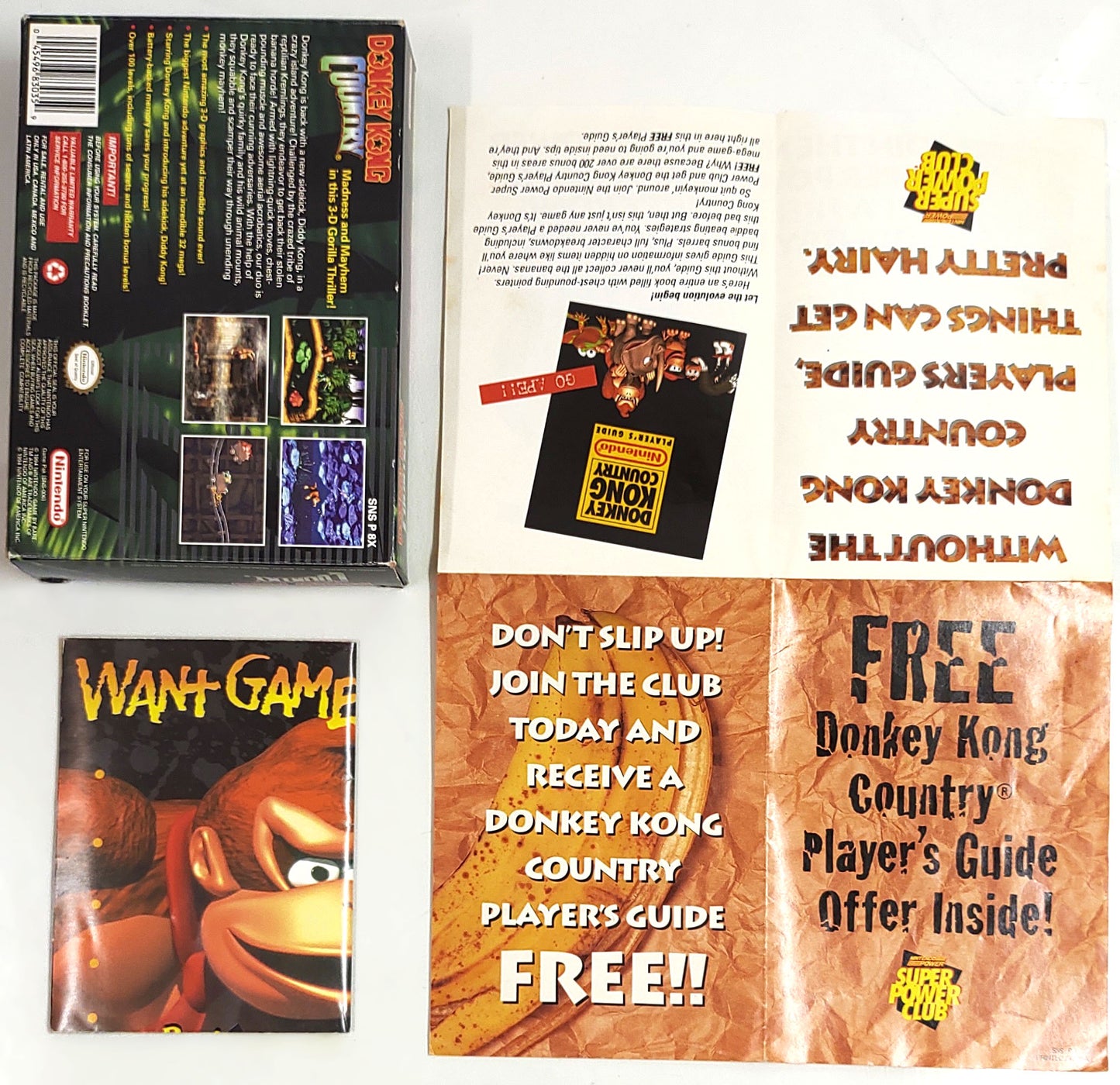 Donkey Kong Country - SNES / Super Famicom