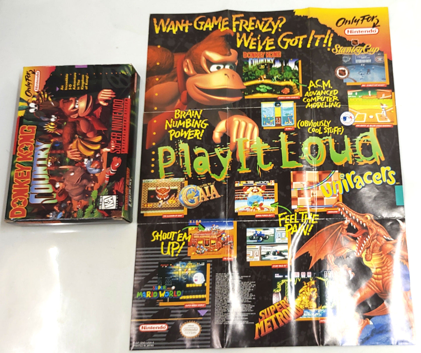 Donkey Kong Country - SNES / Super Famicom