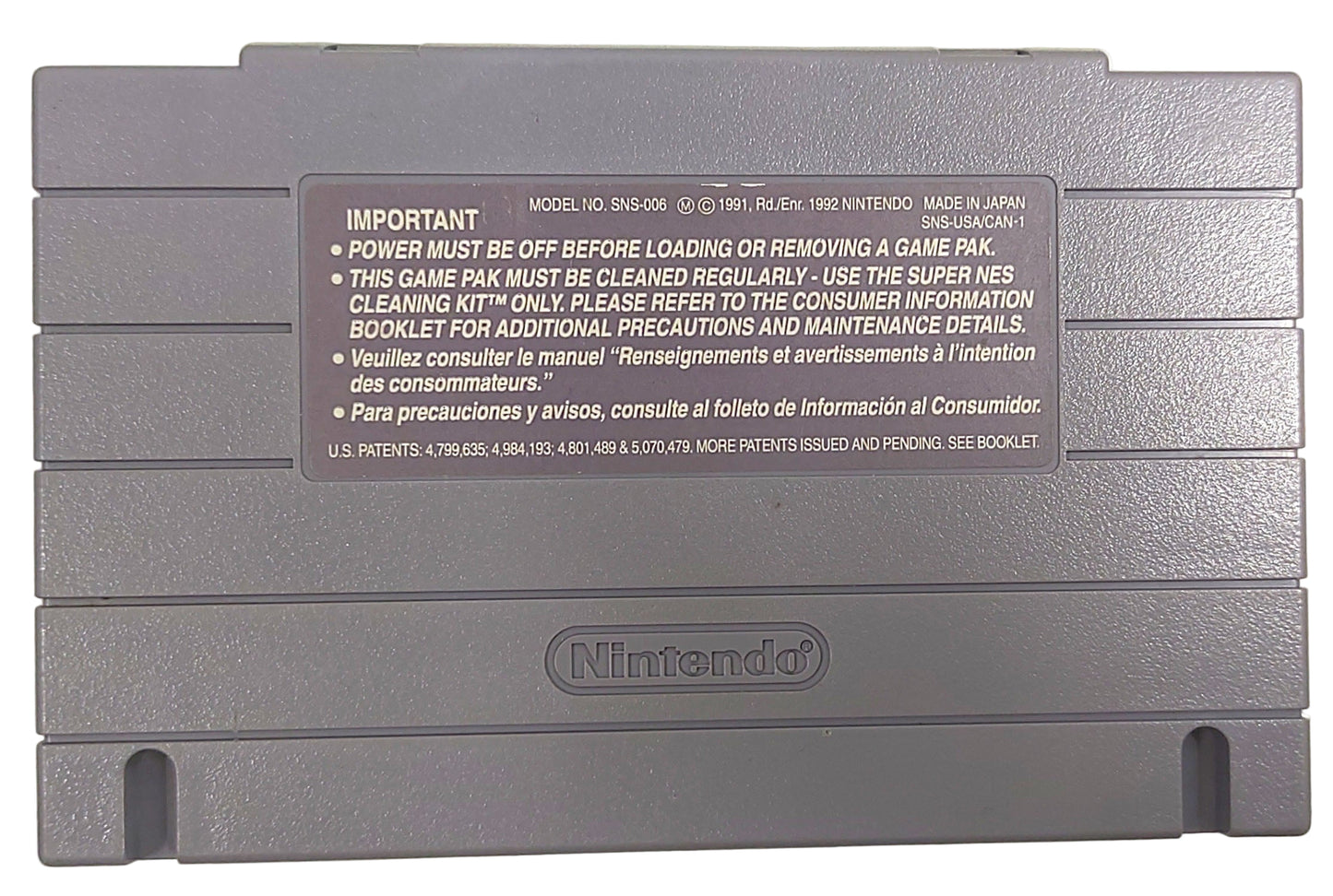 Dennis The Menace -  SNES / Super Famicom