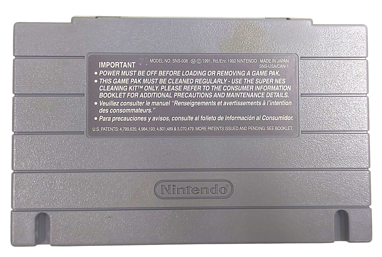 Mortal Kombat - SNES / Super Famicom